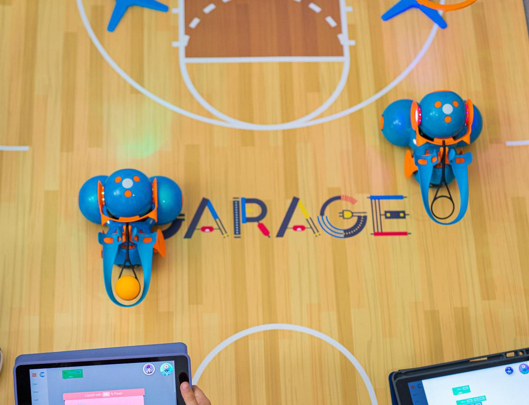 stem garage boom village 