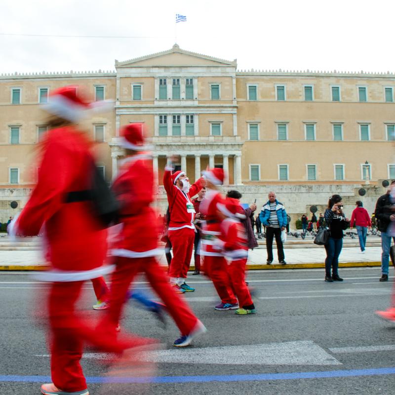 boom santa run