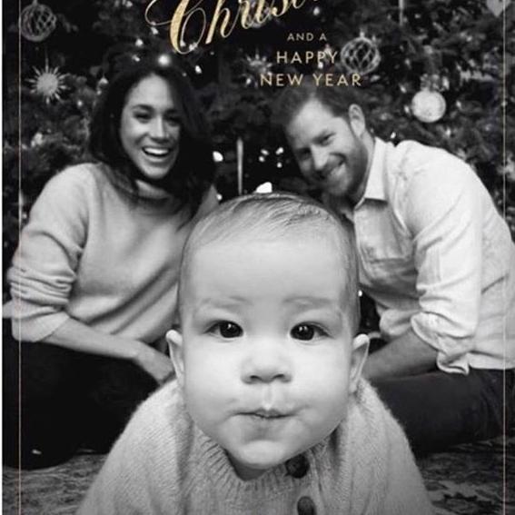 boom χριστουγεννιάτικη κάρτα μεγκαν χάρι