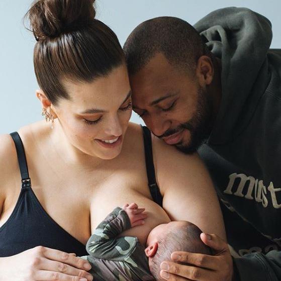 boom ashley graham μαμά