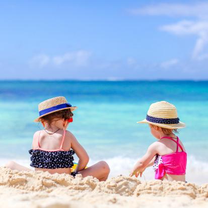 boom παιδιά παραλία