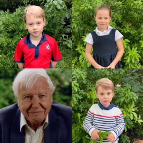 Ο πρίγκιπας Τζορτζ, η πριγκίπισσα Σάρλοτ και ο πρίγκιπας Λούι μιλούν για πρώτη φορά στην κάμερα και "ρίχνουν" το 