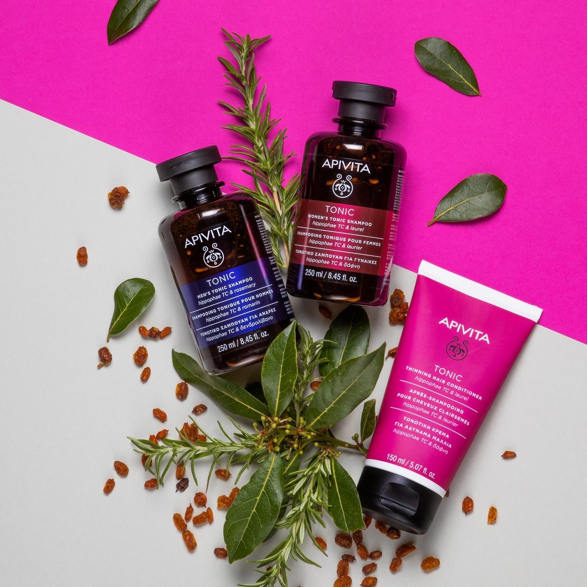 Mom's beauty:  Πείτε αντίο στα υποTONICά μαλλιά με τη σειρά Tonic της Apivita