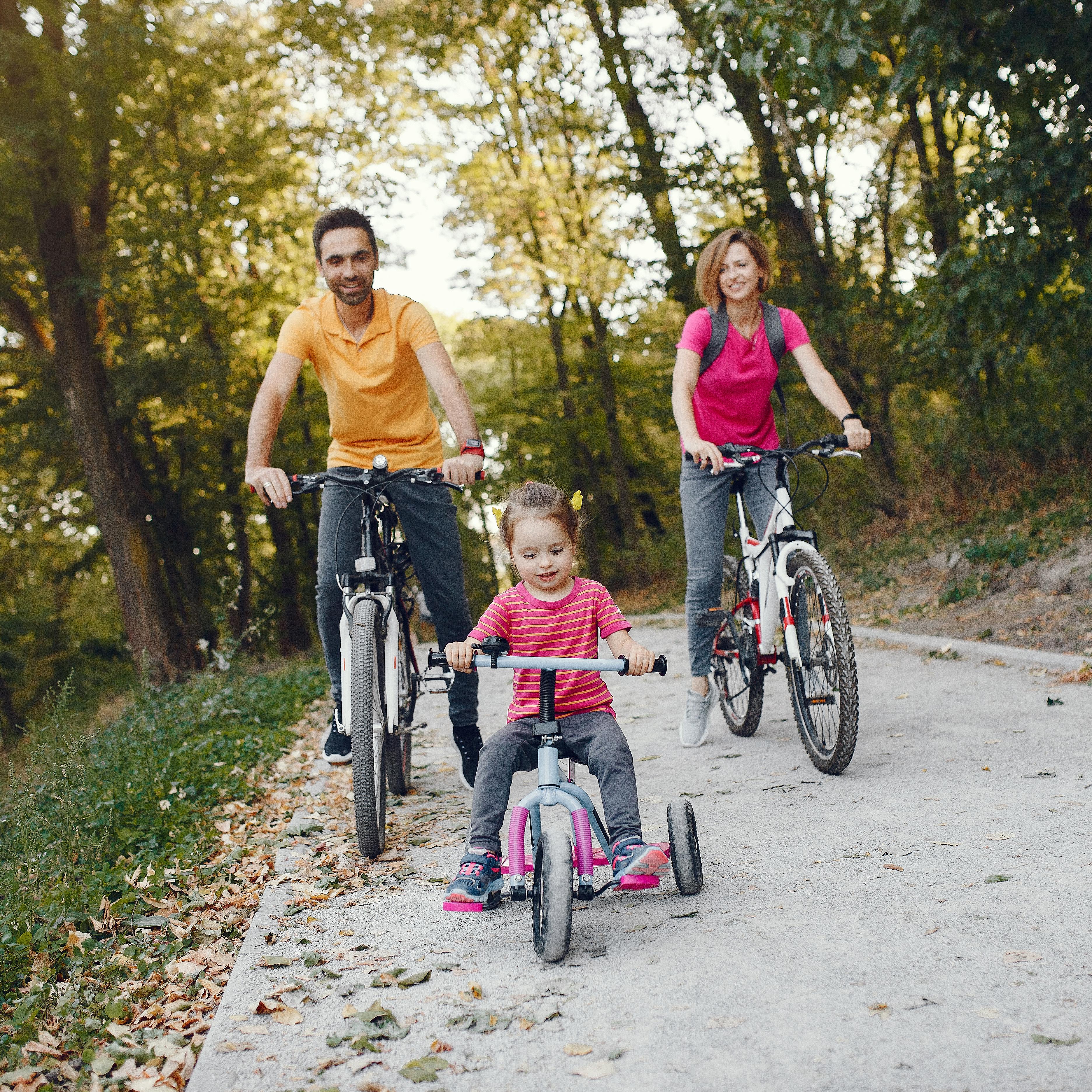 βόλτα με ποδήλατο, βόρεια προάστια, family, bike, kids
