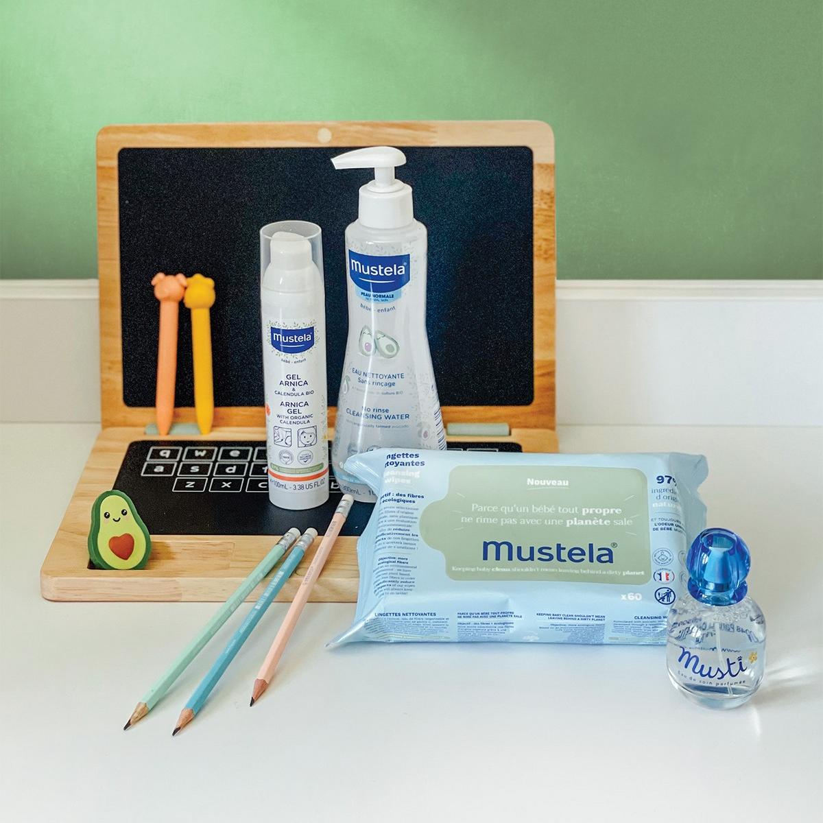 Mustela®: ΔΕΝ γίνεται να λείπει από την back to school ρουτίνα περιποίησης των παιδιών μας