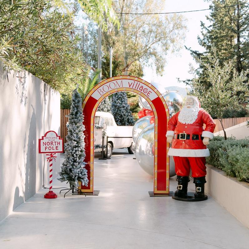 christmas boom village 