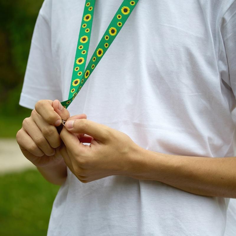 SUNFLOWER LANYARD