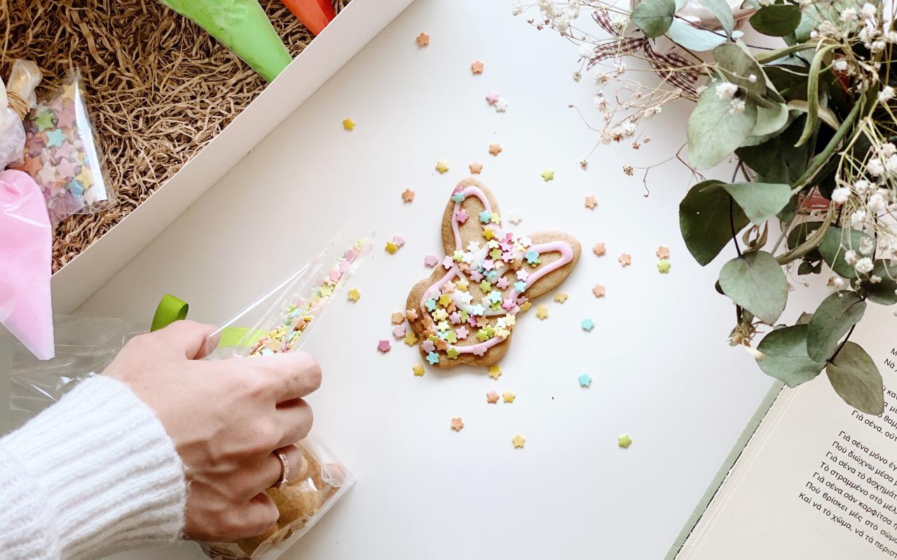 boom cakers πασχαλινά μπισκότα