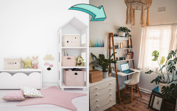 boom παιδικό δωμάτιο σε εφηβικό