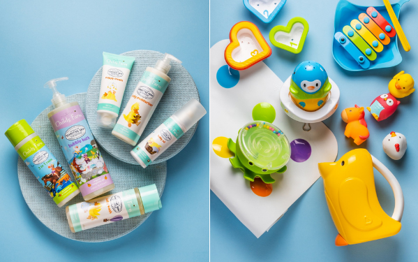 boom μπάνιο μωρού