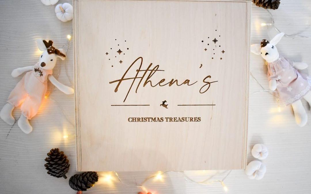 boom pastel kate χριστουγεννιάτικα στολίδια