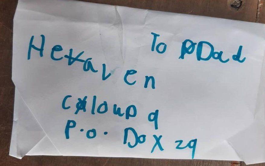 γράμμα στον παράδεισο 