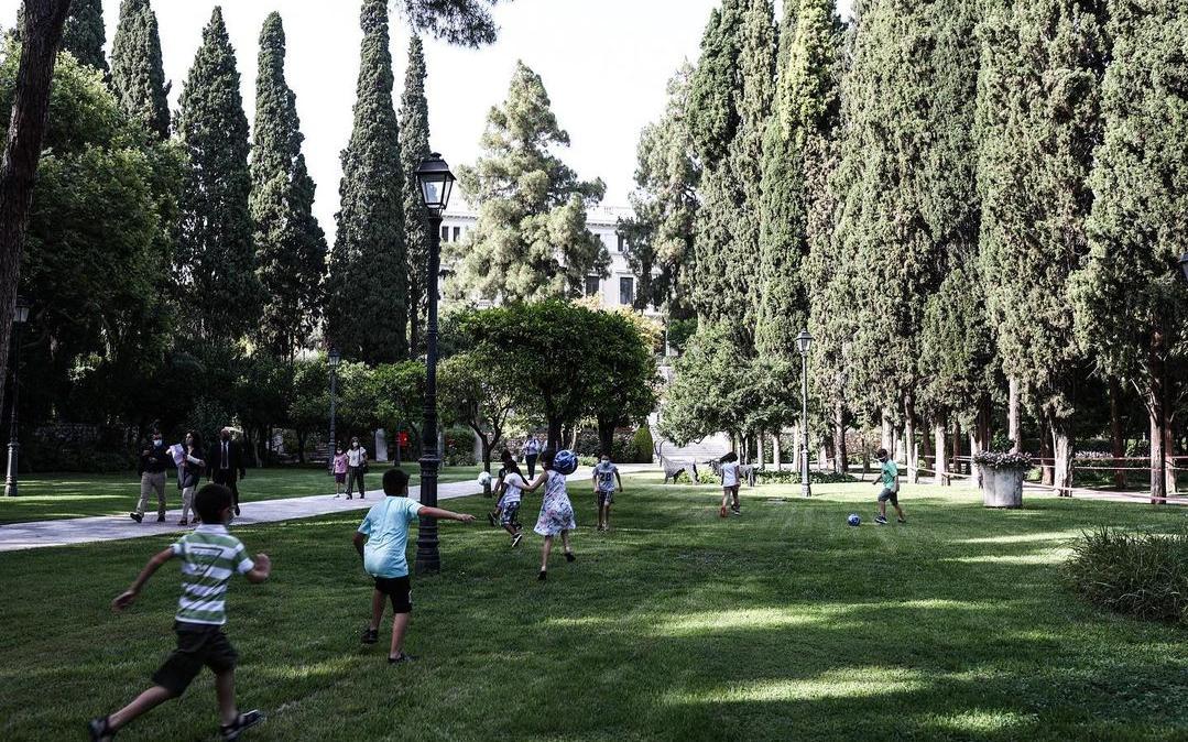 παιδιά από την Παιδόπολη «Άγιος Ανδρέας»