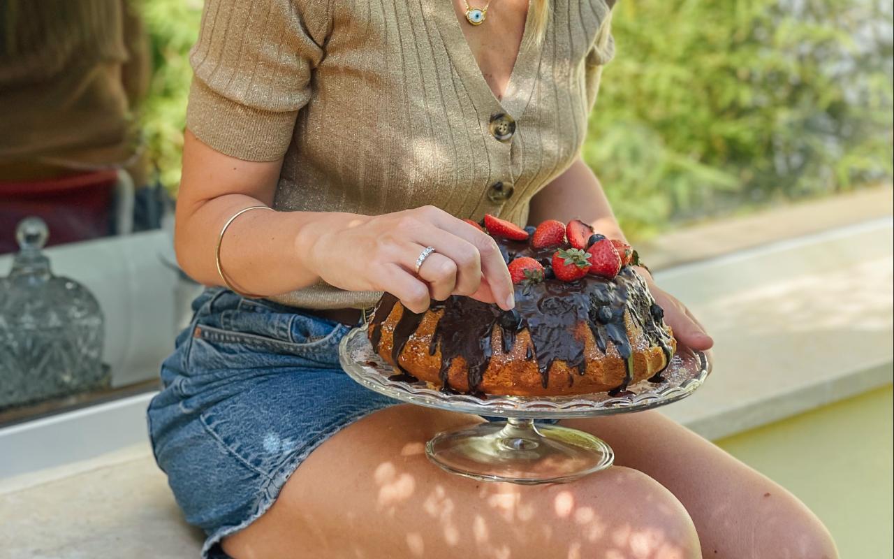 κέικ φράουλα