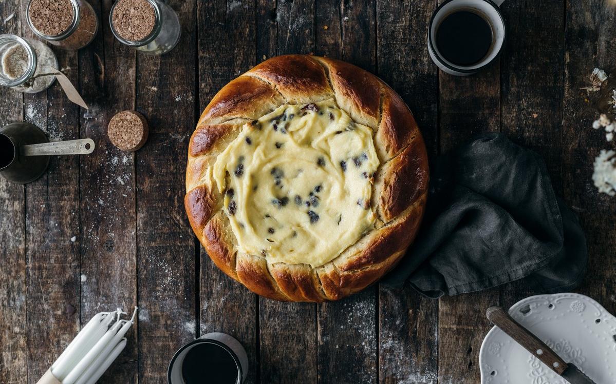 τσουρέκι cheesecake 