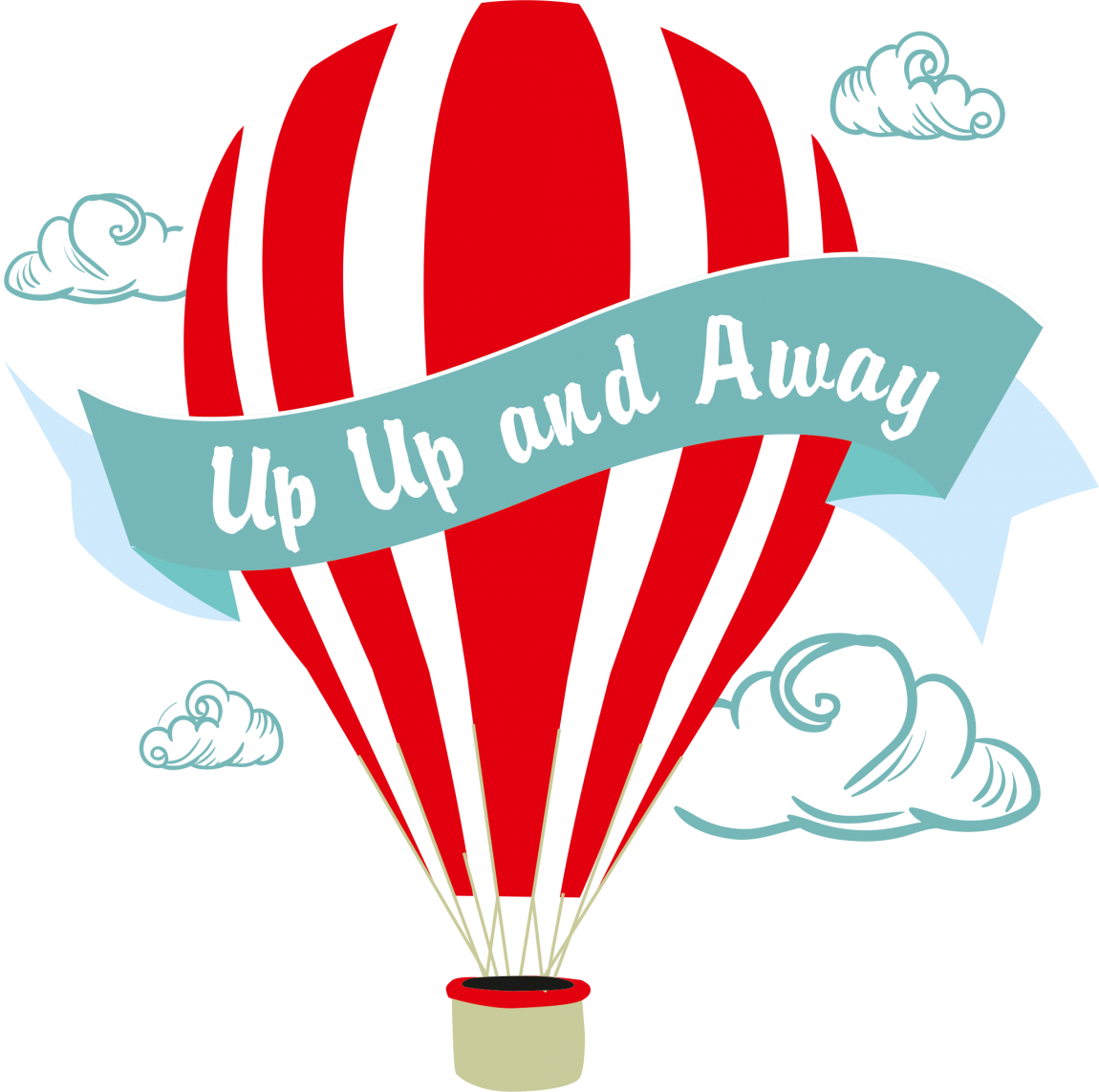 up up and away logo
