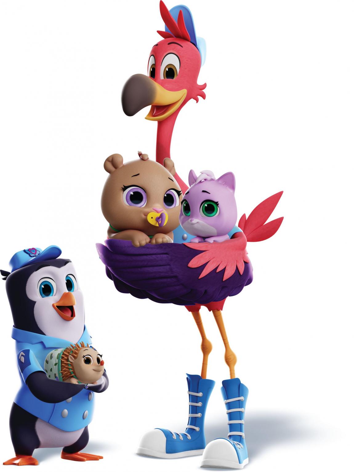 ο πιπ ο πιγκουίνος και ο φρέντυ το φλαμίνγκο