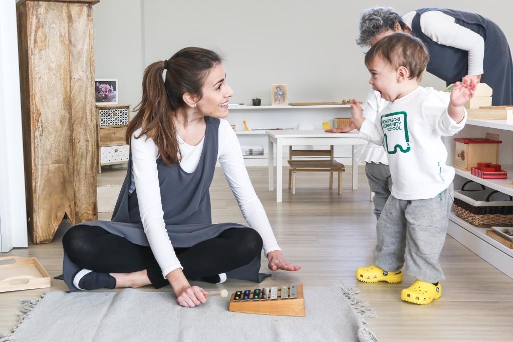 boom Βρεφική Κοινότητα του Montessori Community School.