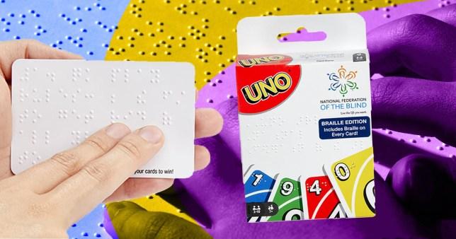 boom uno braille τυφλά παιδιά