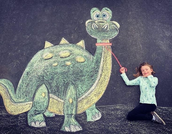 boom μαμά ζωγραφίζει τοπία καραντίνα