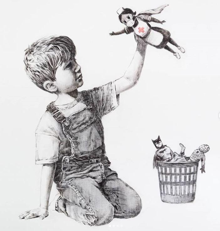 boom έργο Bansky