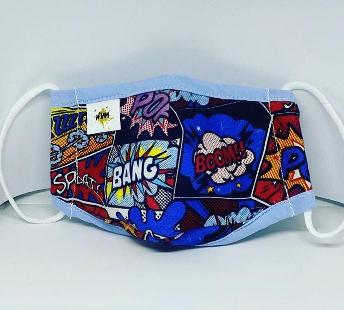 υφασμάτινες παιδικές μάσκες
