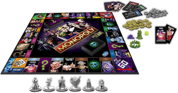boom monopoly disney villains